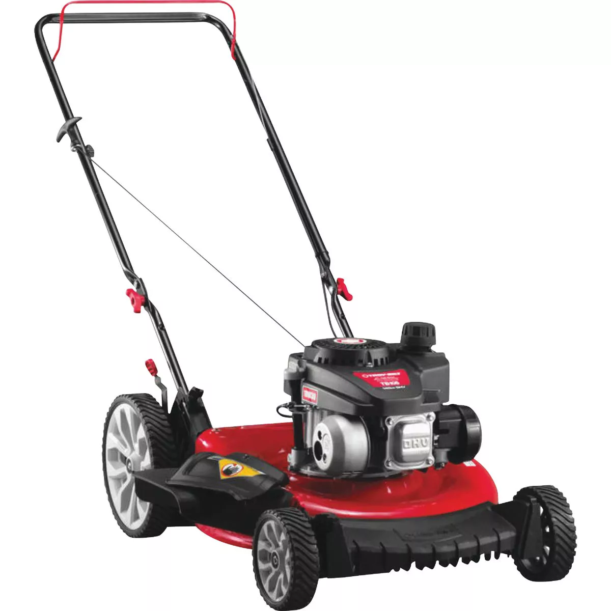 Troy-Bilt 21 In. 140cc Low Wheel Push Gas Mower with Mulch and Side Discharge