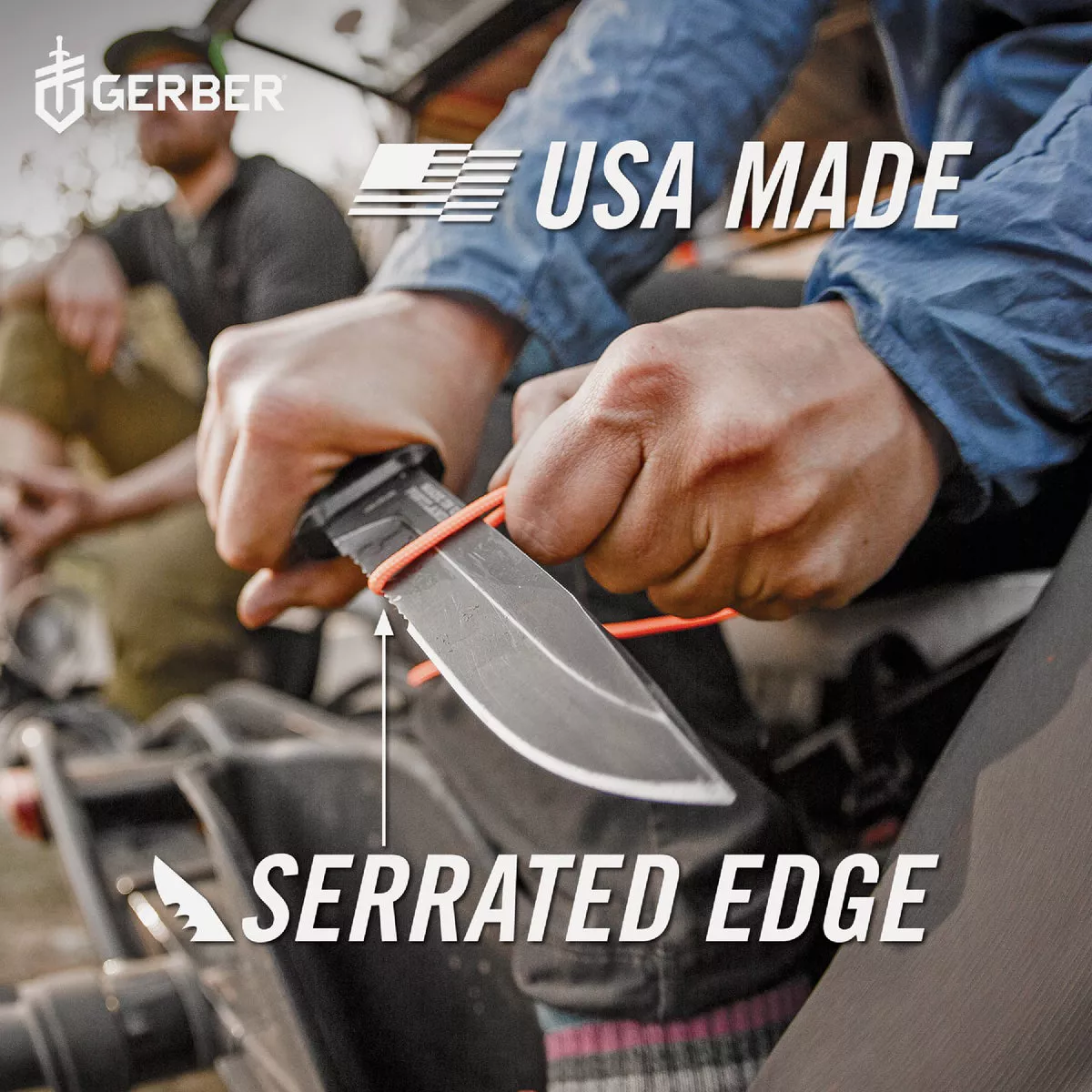 Gerber StrongArm Fine Edge Fixed Blade Knife - photo 3