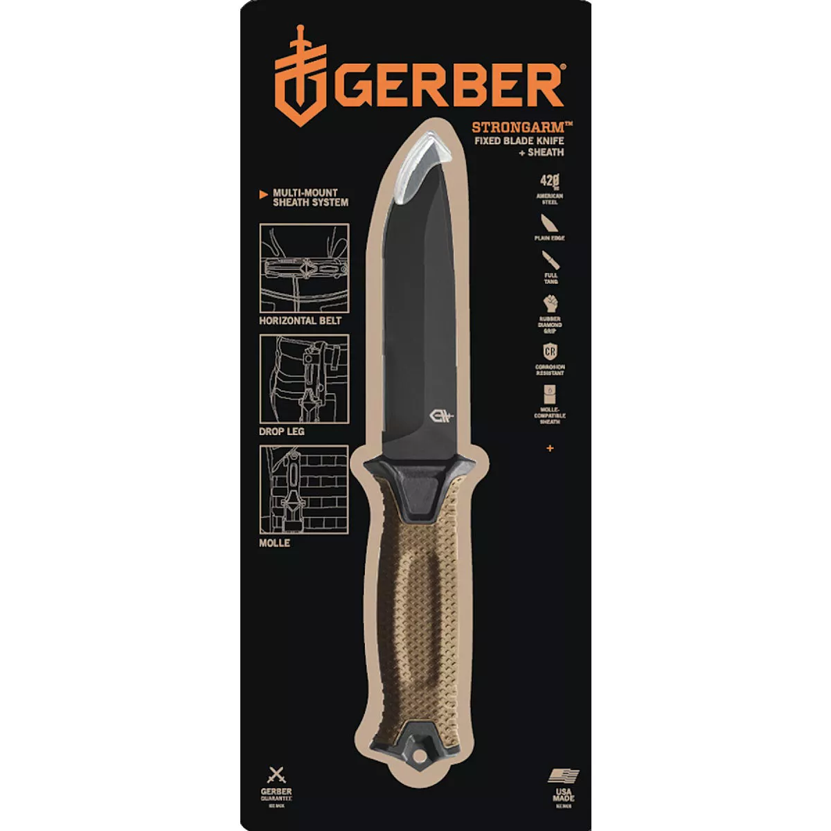 Gerber StrongArm Fine Edge Fixed Blade Knife - photo 6