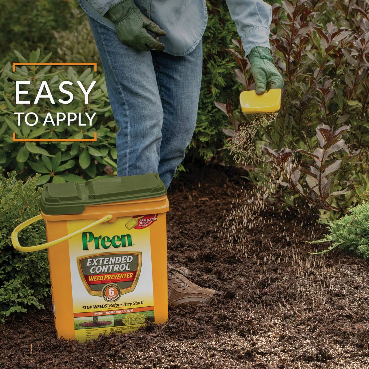 Preen Extended Control 13.75 Lb. Ready To Use Granules Weed Preventer - photo 3