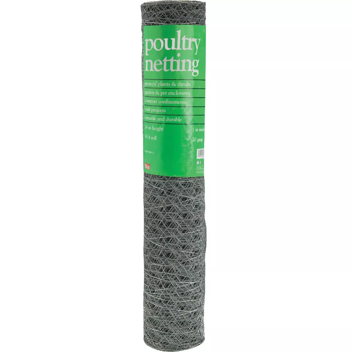 Do it 1 In. x 24 In. H. x 50 Ft. L. Hexagonal Wire Poultry Netting - photo 2