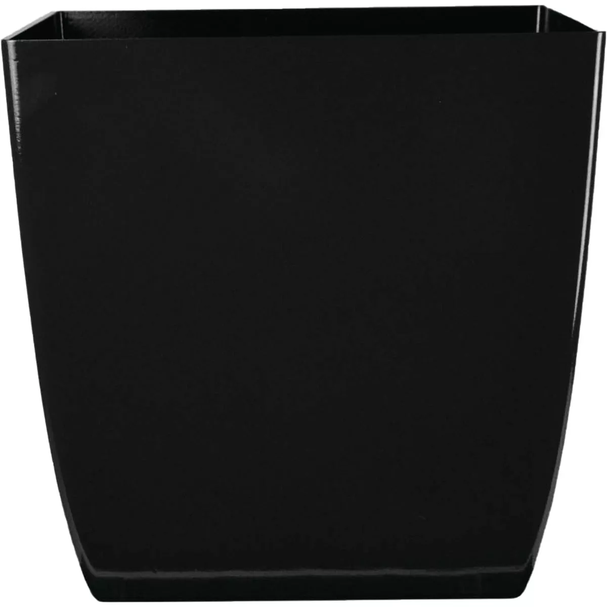Myers Aria 8 In. Glossy Black Onyx Square Planter