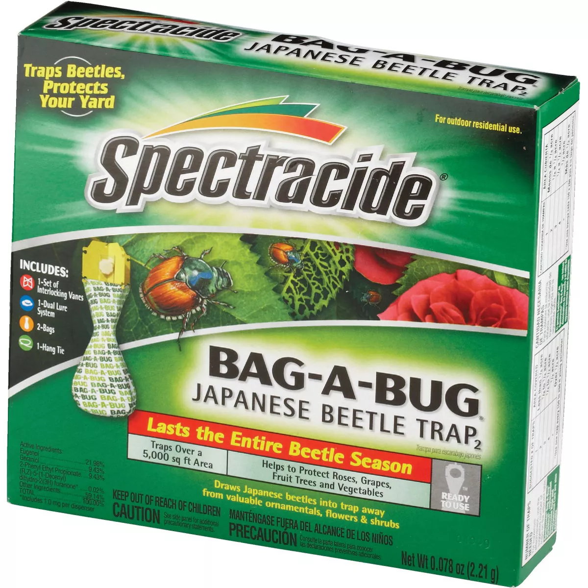 Spectracide Bag-A-Bug Reusable Outdoor Japanese Beetle Trap - photo 3