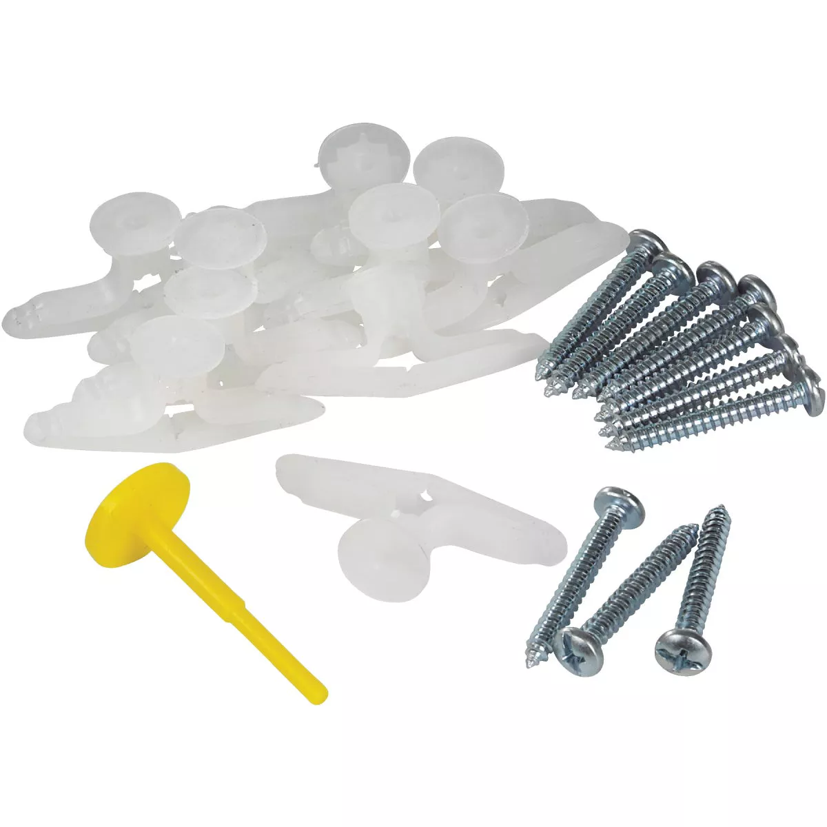 Hillman 3/8 In. Medium Yellow Plastic Anchor (10-Count)