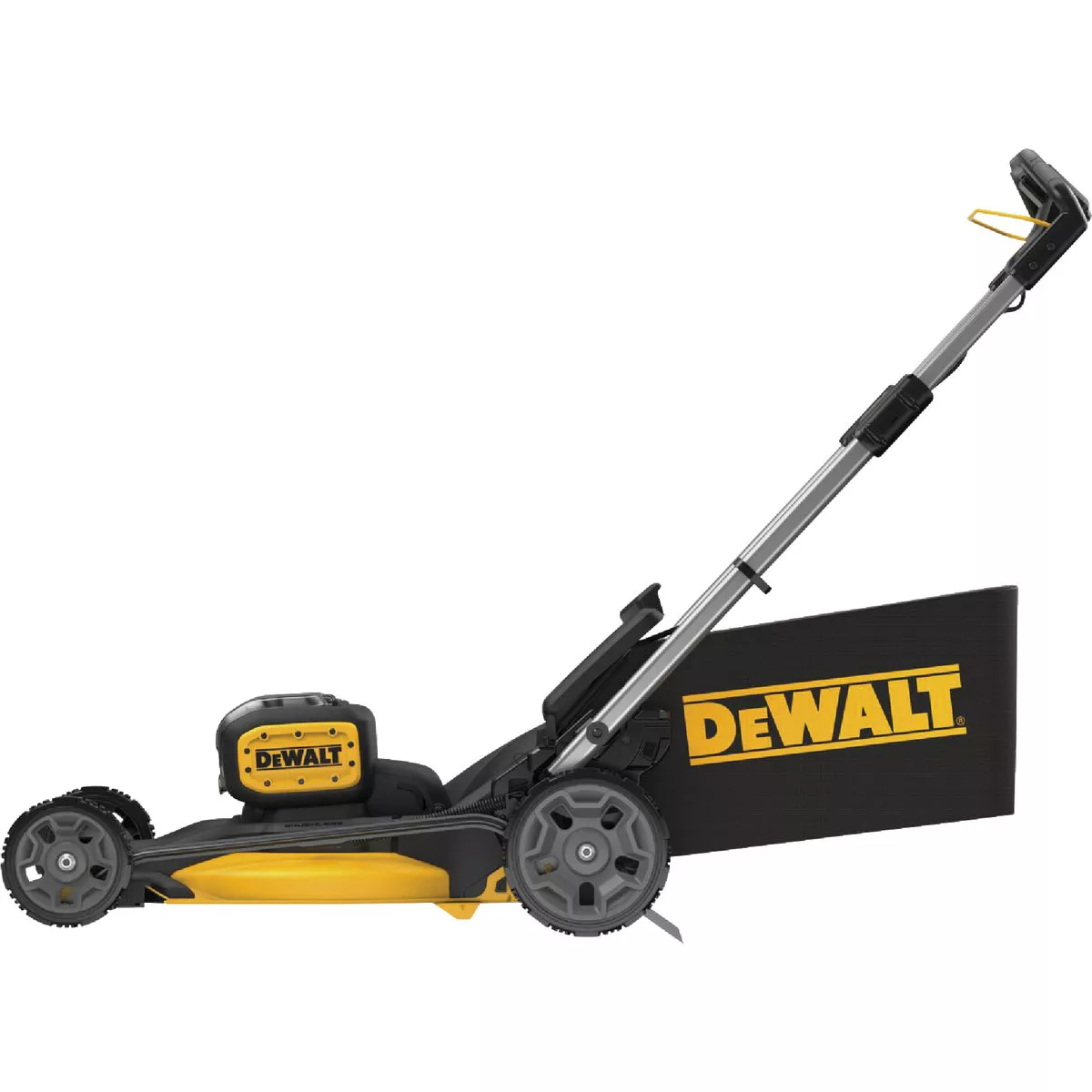 DEWALT 20V MAX 21 In. Brushless Push Dual Battery Cordless Lawn Mower Kit with (2) 10.0 Ah Batteries & Charger