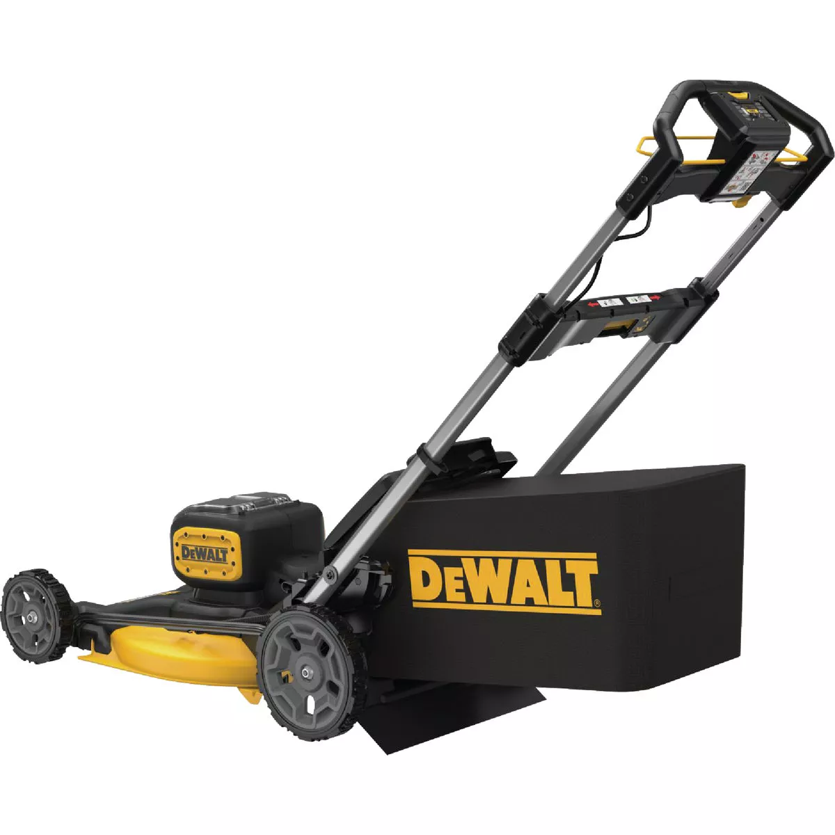DEWALT 20V MAX 21 In. Brushless Push Dual Battery Cordless Lawn Mower Kit with (2) 10.0 Ah Batteries & Charger - photo 2