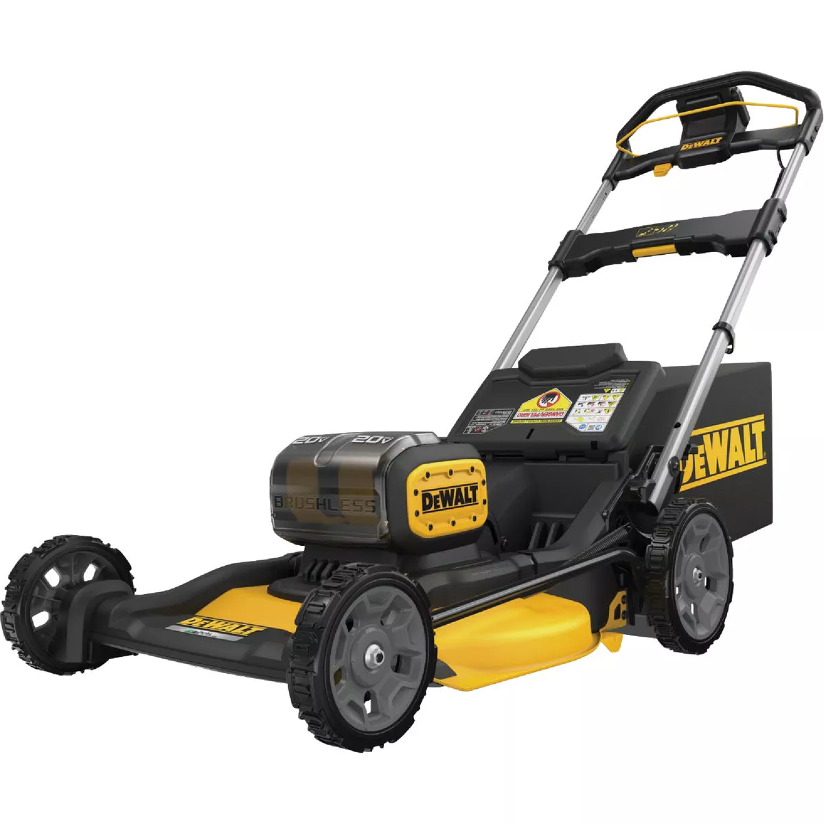DEWALT 20V MAX 21 In. Brushless Push Dual Battery Cordless Lawn Mower Kit with (2) 10.0 Ah Batteries & Charger - photo 3