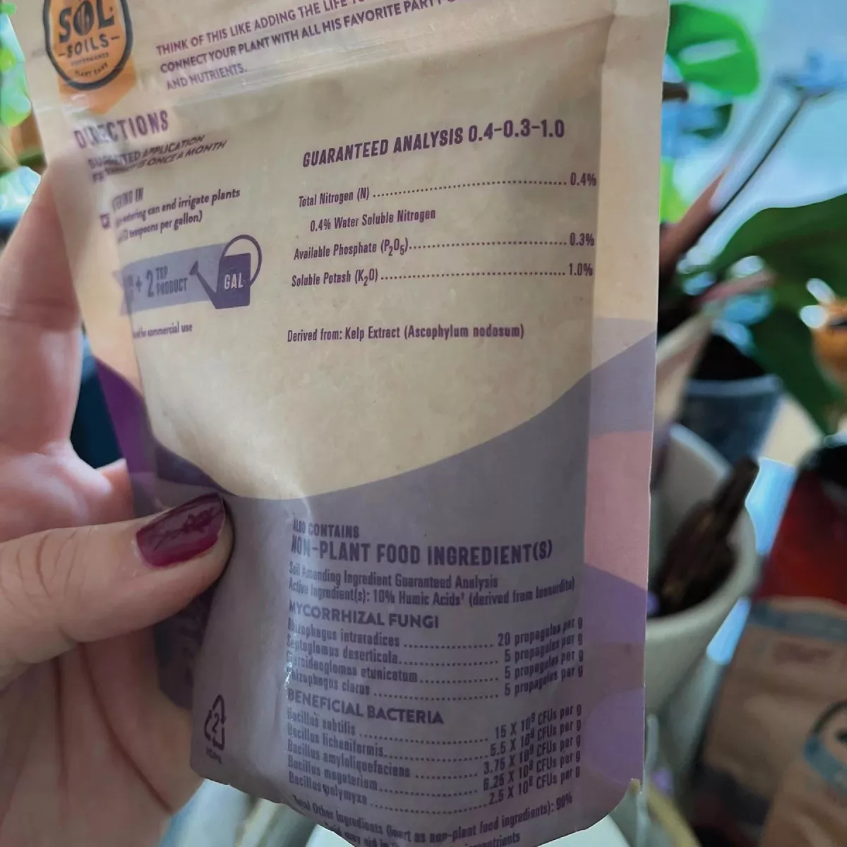 Sol Soils 0.4 Lb. Monthly Myco - photo 3