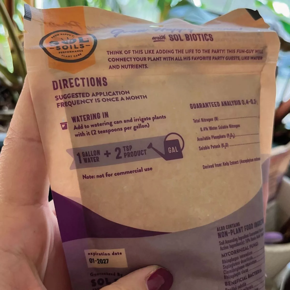 Sol Soils 0.4 Lb. Monthly Myco - photo 2