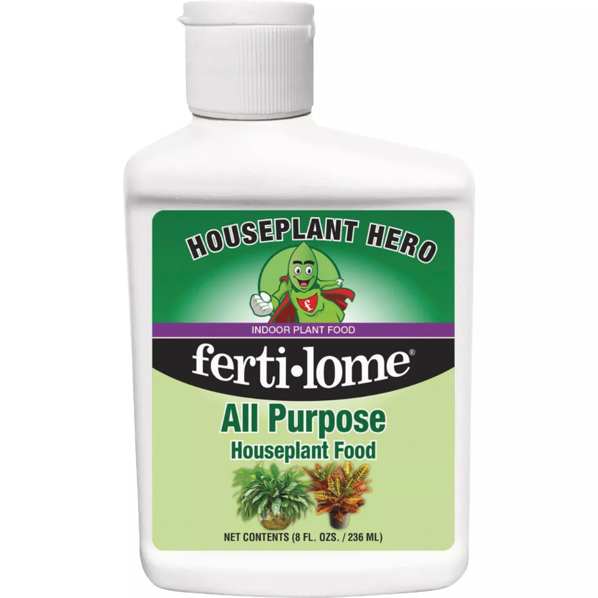 Ferti-lome Houseplant Hero 8 Oz. 10-10-10 Concentrated Liquid All Purpose Houseplant Food
