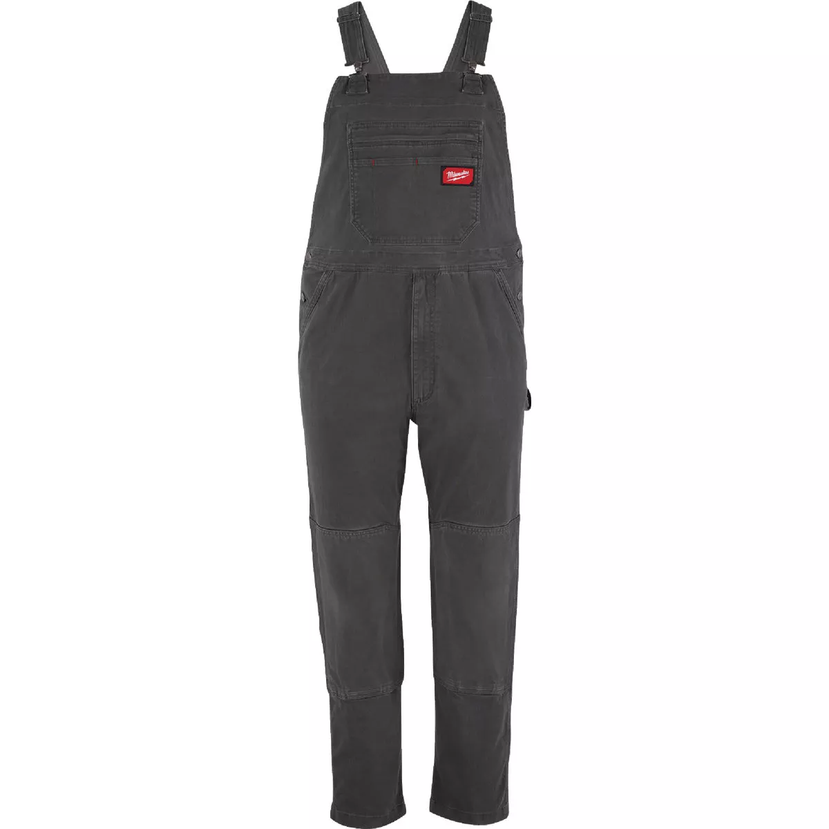 Milwaukee FREEFLEX Men's 30x32 Gray Unlined Bib Overalls