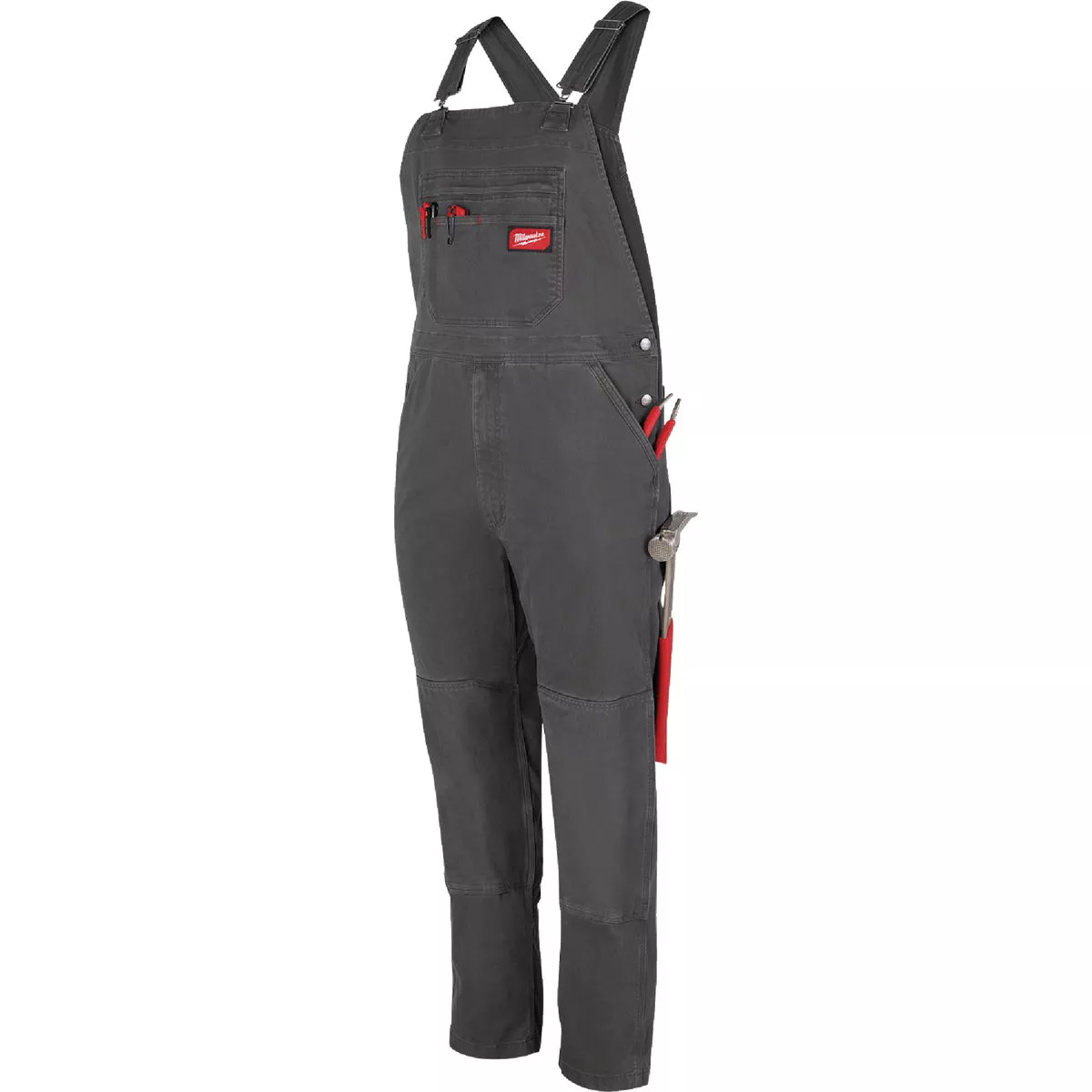 Milwaukee FREEFLEX Men's 30x32 Gray Unlined Bib Overalls - photo 3