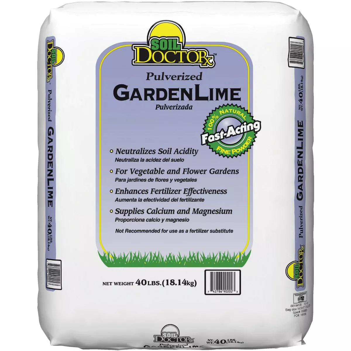 Soil Doctor 40 Lb. Pulverized Garden Lime