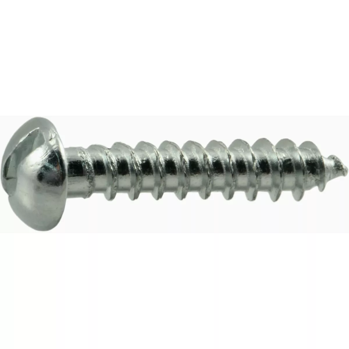 Midwest Fastener #6 x 3/4 In. Zinc Plated Steel Slotted Round Head Wood Screws (1 Ct.)