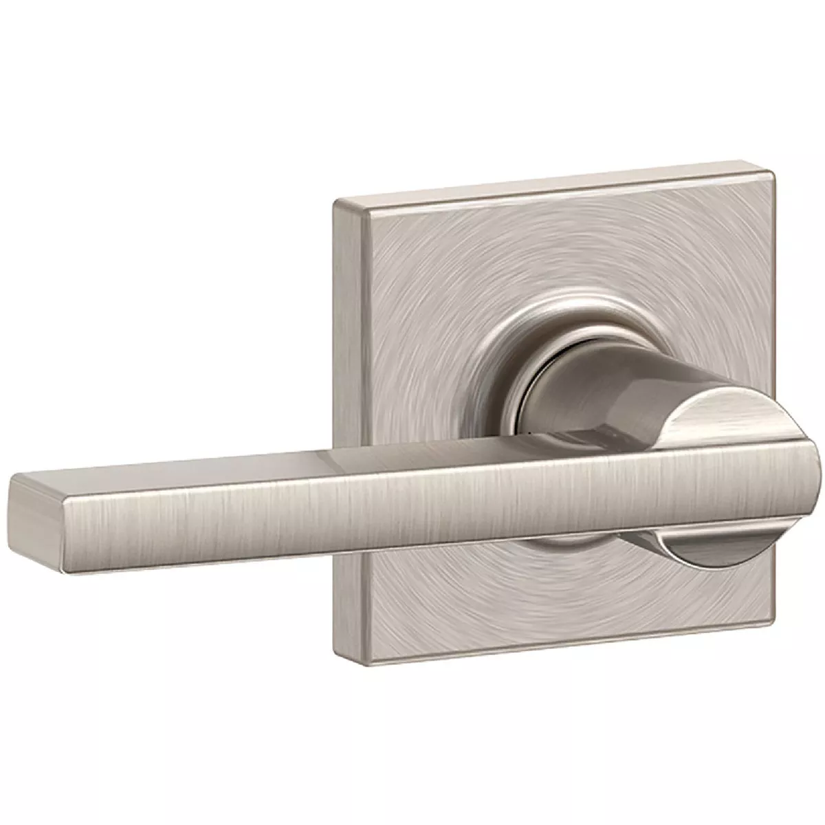 Schlage F Series Latitude Lever Passage x Collins Rose - Satin Nickel