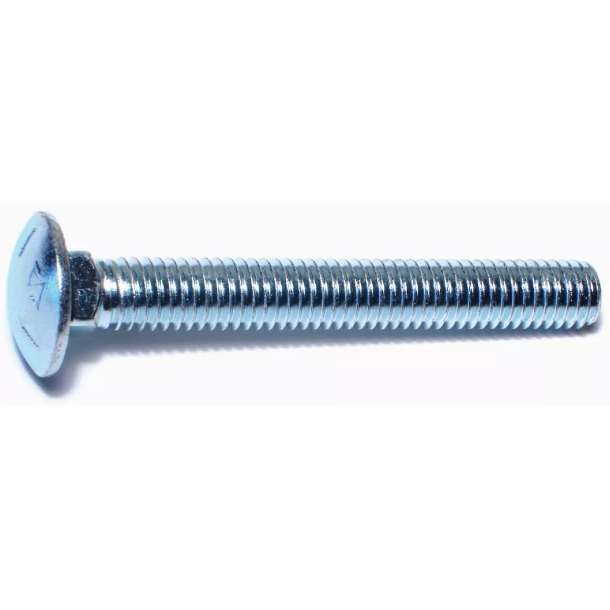 Midwest Fastener 3/8 In.-16 x 3 In. Zinc Plated Grade 5 Steel Coarse Thread Carriage Bolt (6 Ct.)