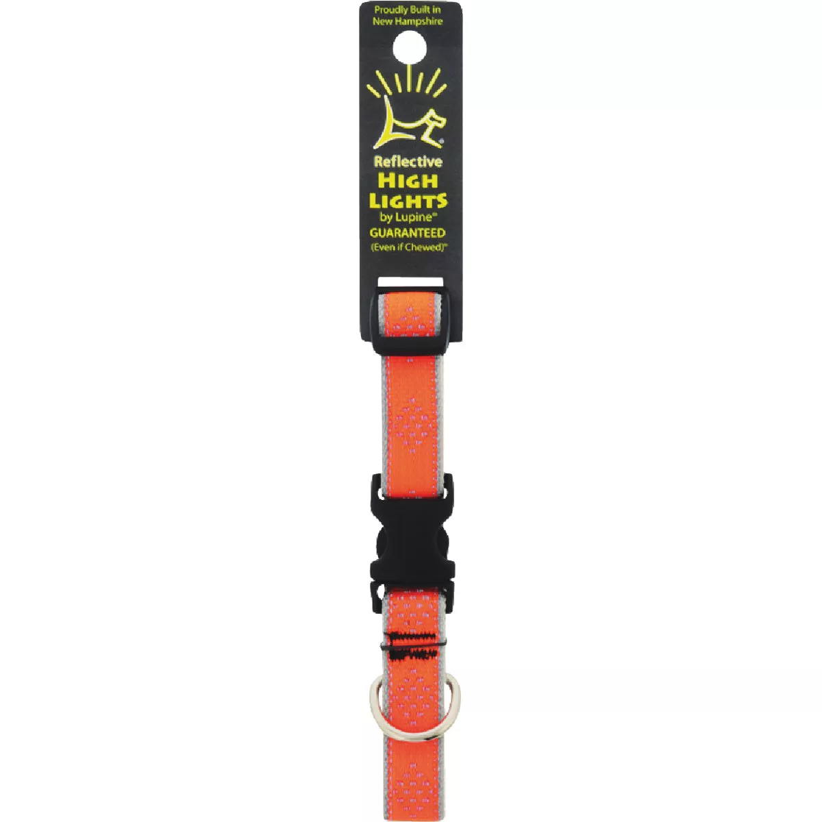 Lupine HL 3/4 In. Reflective Orange Diamond 9 to 14 In. Adjustable Collar