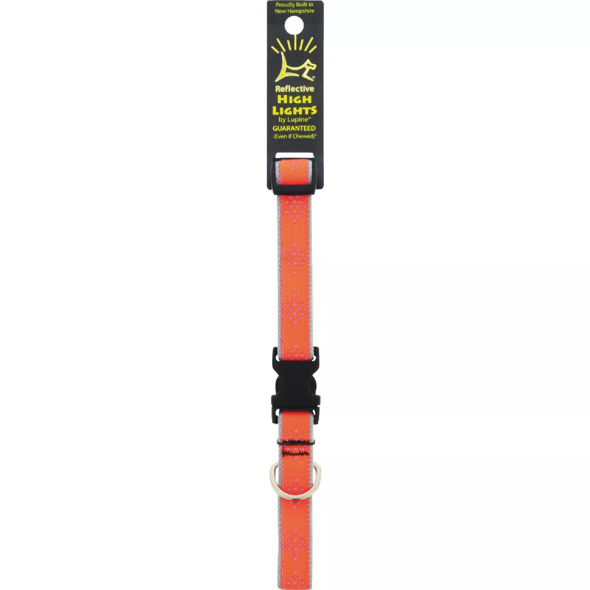 Lupine HL 3/4 In. Reflective Orange Diamond 13 to 22 In.Adjustable Collar