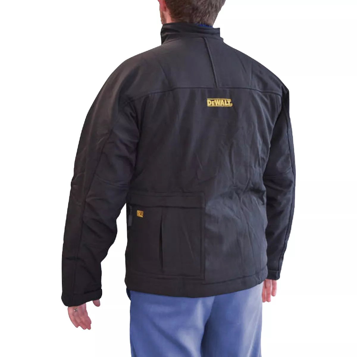 DEWALT Men's Black Soft Shell Heated Jacket Kit, M - photo 4
