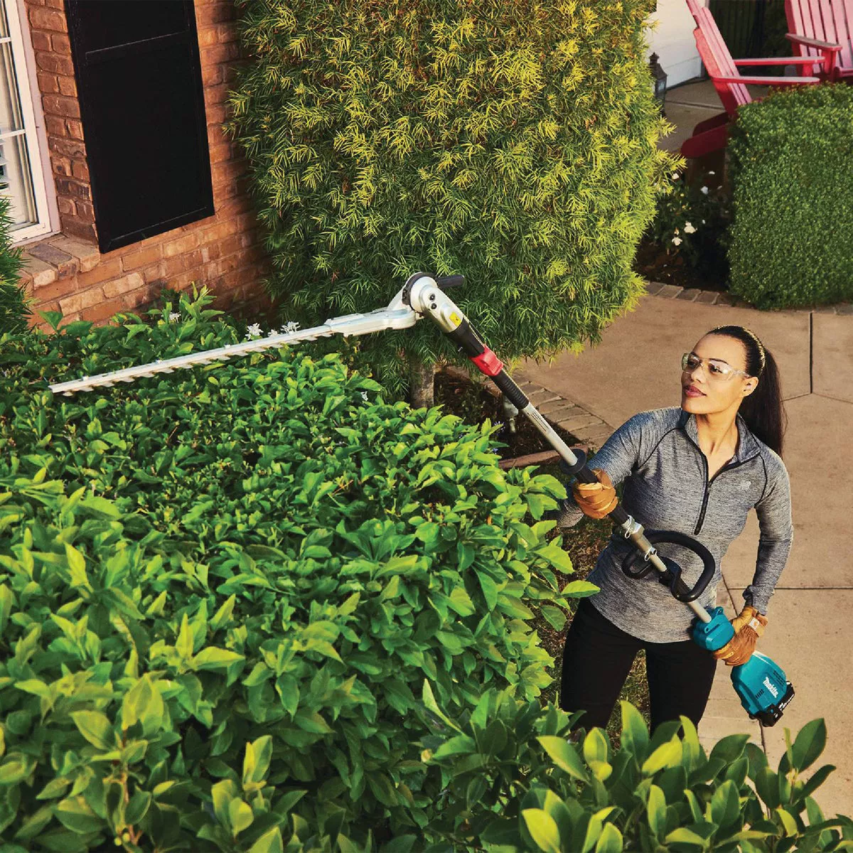 Makita 20 In. Articulating Hedge Trimmer Couple Shaft Attachment - photo 3