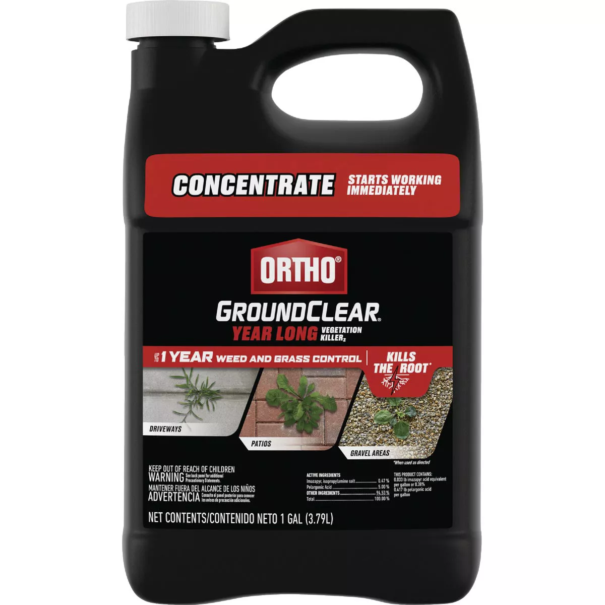 Ortho GroundClear 1 Gal. Concentrate Year Long Vegetation Killer