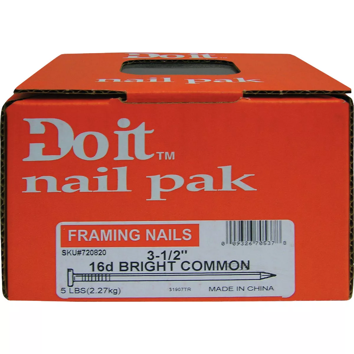 Do it 16d x 3-1/2 In. 8 ga Bright Common Nails (235 Ct., 5 Lb.) - photo 2