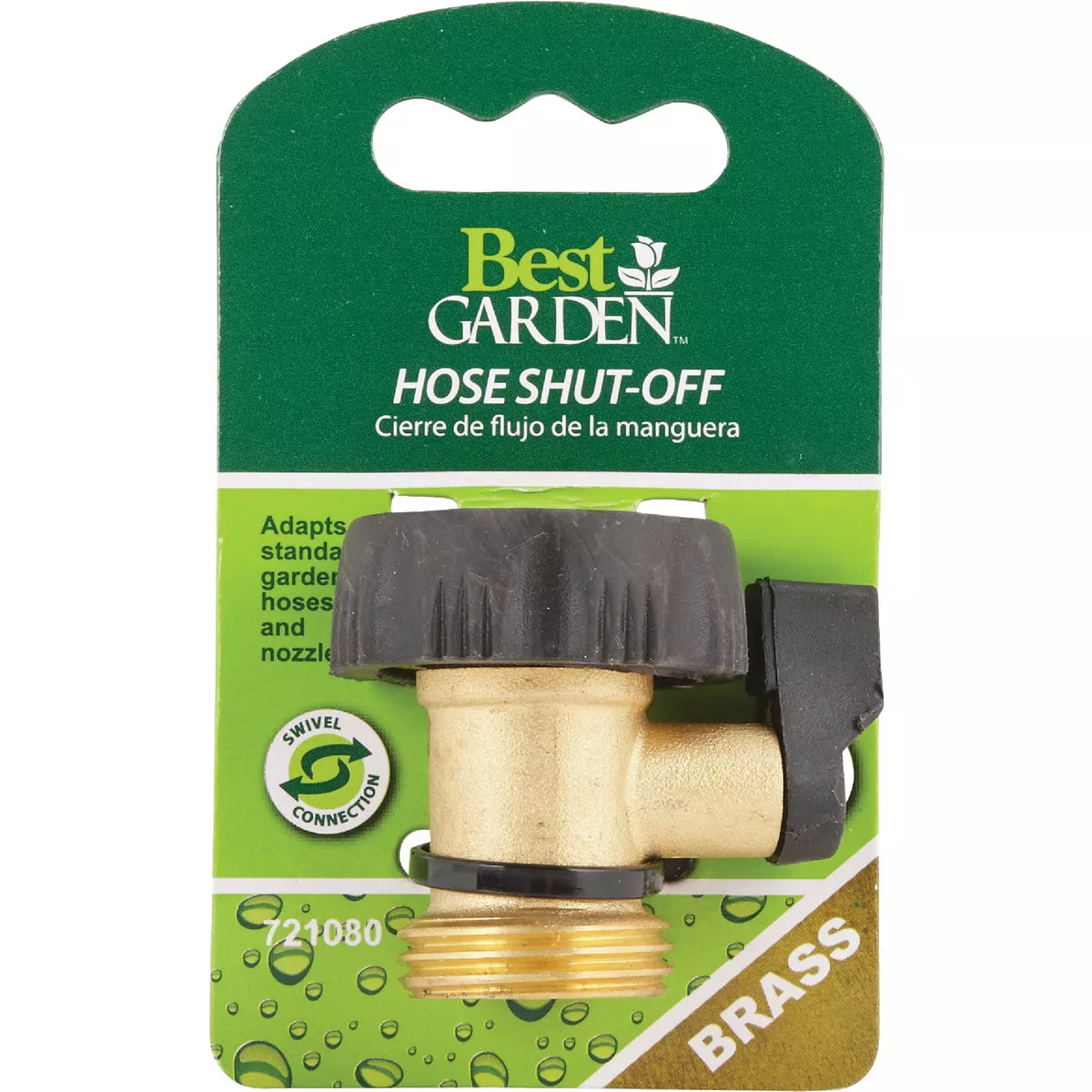 Best Garden Brass Single Hose Shutoff - photo 2