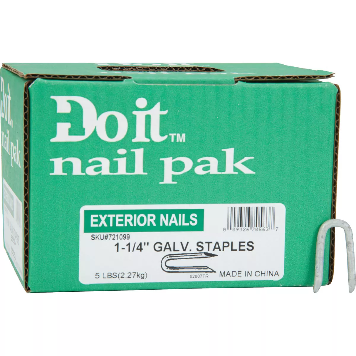 Do it 1-1/4 In. 9 ga Hot Galvanized Fence Staple (435-Count, 5 Lb.) - photo 2
