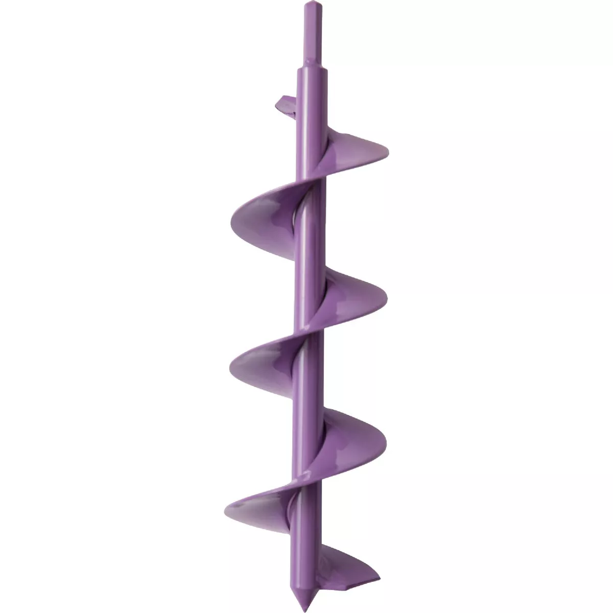 Power Planter 12 In. x 3 In. Purple Bulb Planter Garden Auger