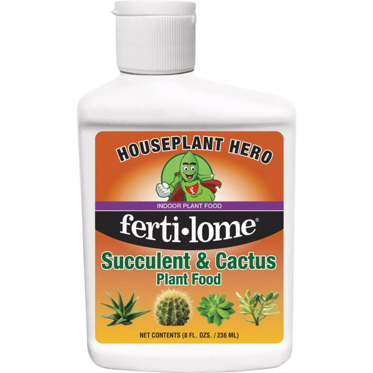 Ferti-lome Houseplant Hero 8 Oz. 2-7-7 Concentrated Liquid Succulent & Cactus Plant Food