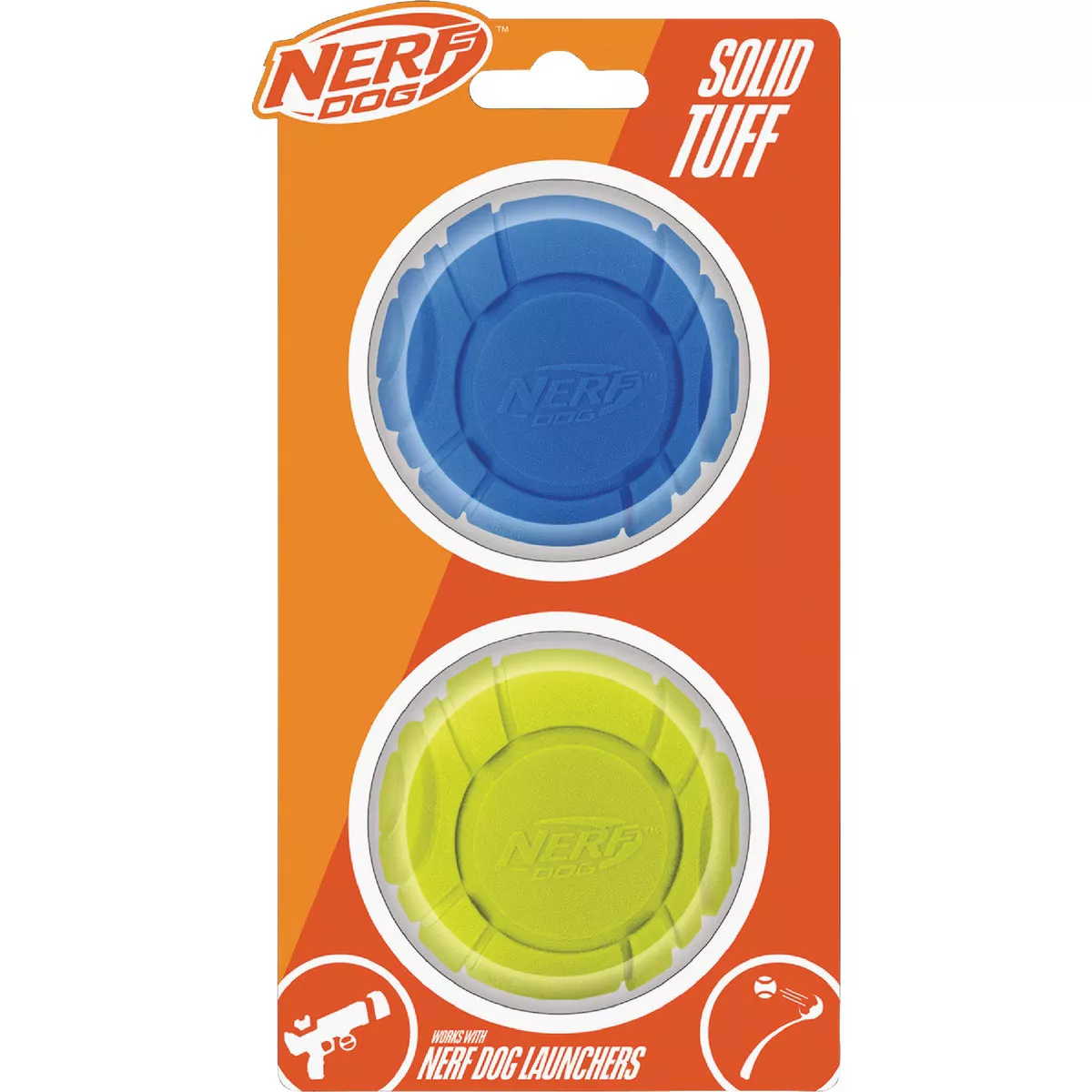 Nerf Dog 2.5 In. Solid Foam Sonic Ball (2-Pack)