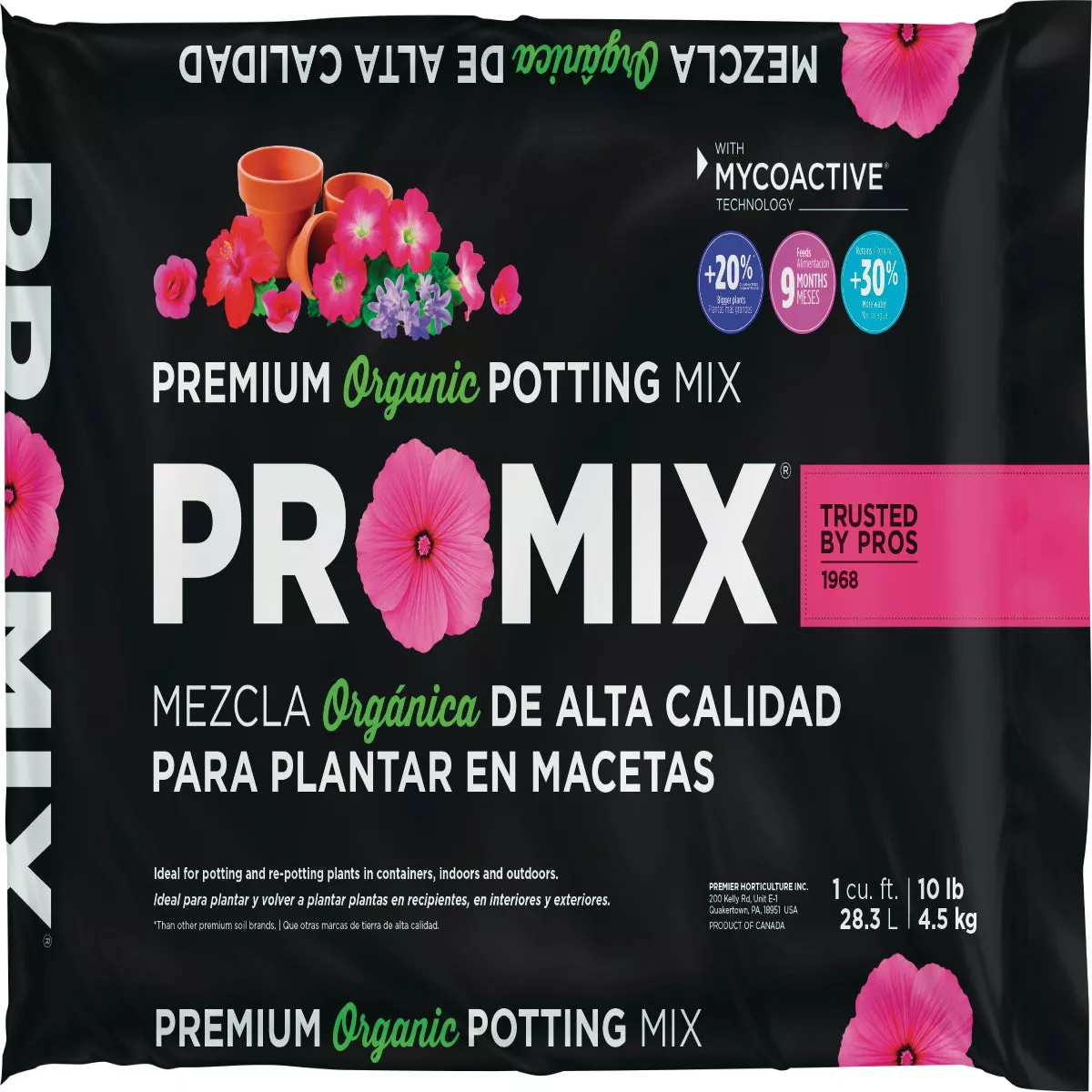 Pro-Mix 1 Cu. Ft. Premium Potting Soil Mix with Mycoactive