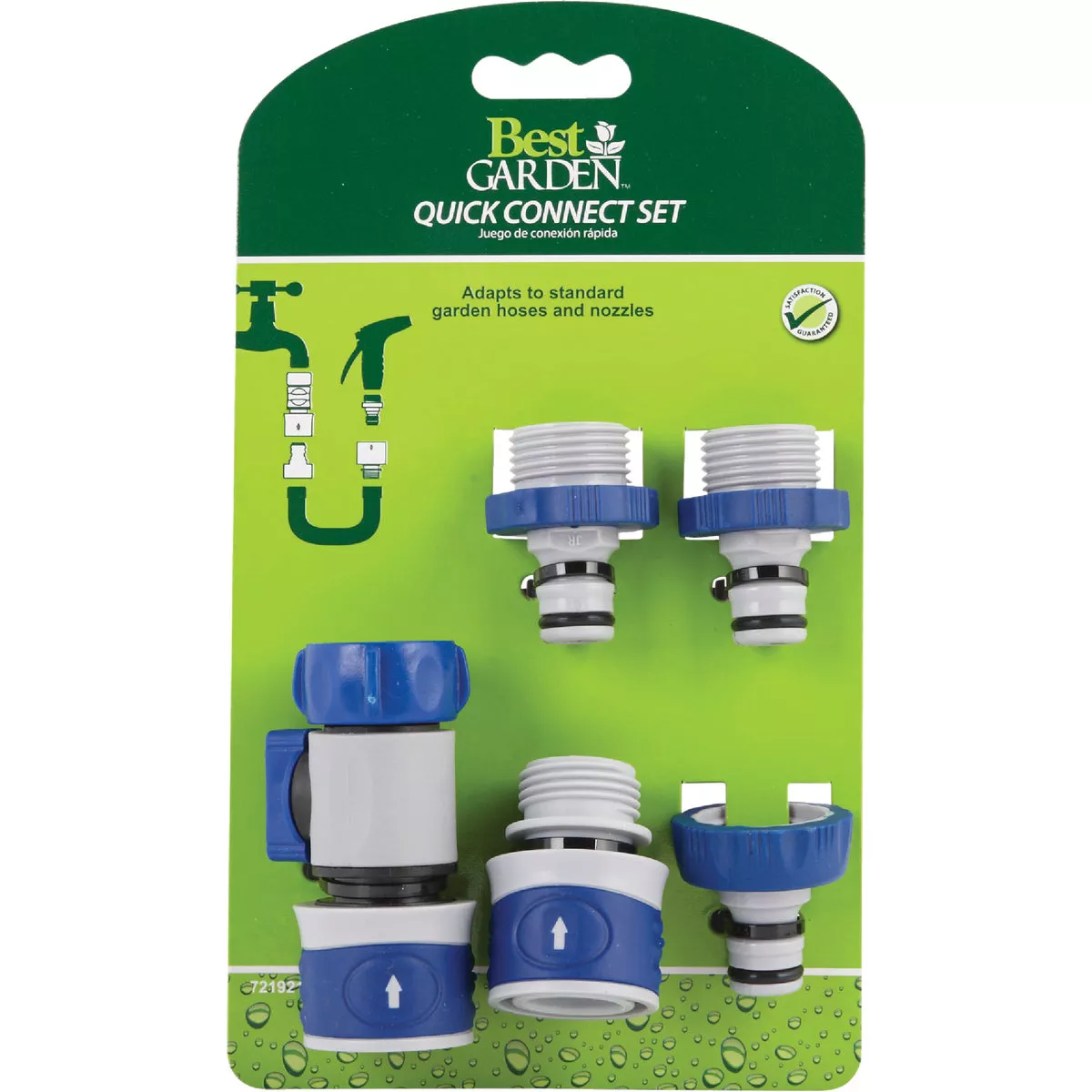 Best Garden Assorted Connections Poly Quick Connect Connector Set - photo 2
