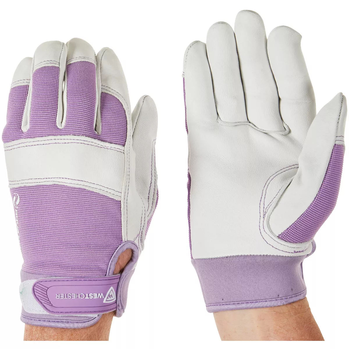 Boss Job Master Aqua Armor Women's Small/Medium Purple & White Work Glove - photo 3