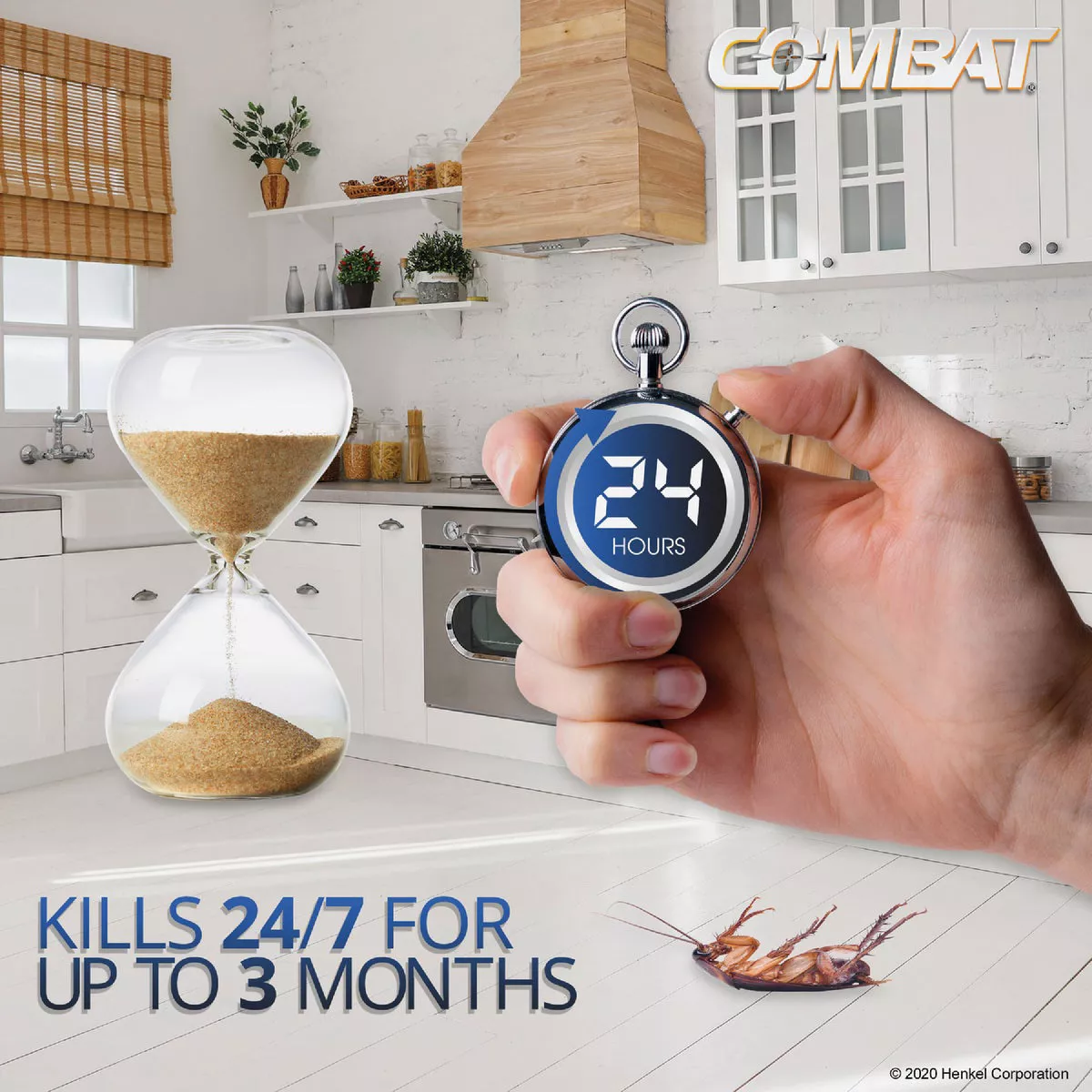 Combat Source Kill Max 0.42 Oz. Solid Small Roach Bait Station (12-Pack) - photo 4