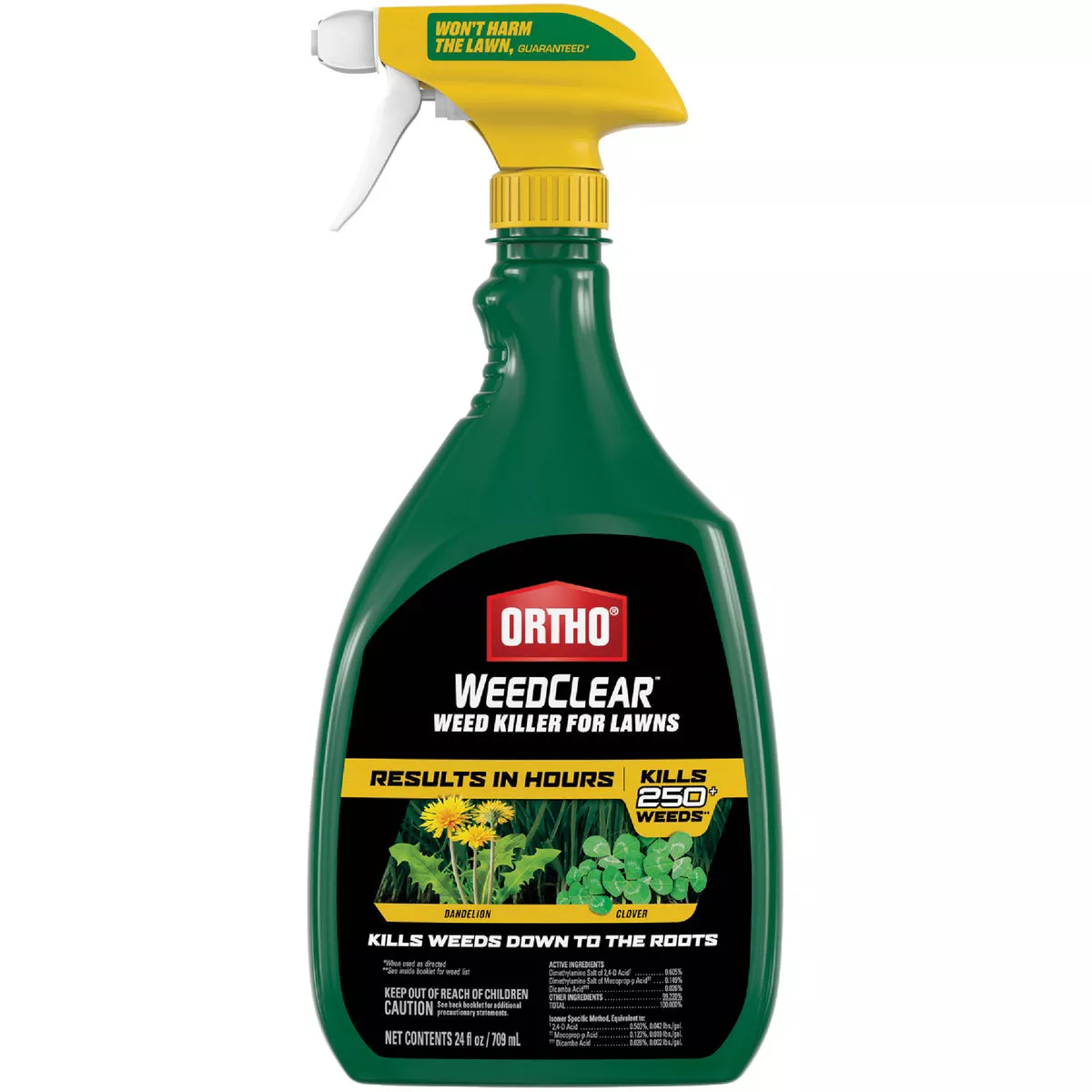 Ortho WeedClear 24 Oz. Trigger Spray Weed Killer For Lawns