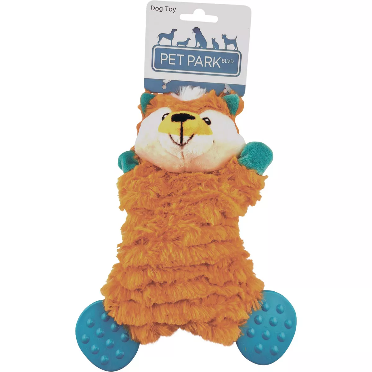 Boss Pet Pet Park Blvd Flatties Fox Dog Toy - photo 2