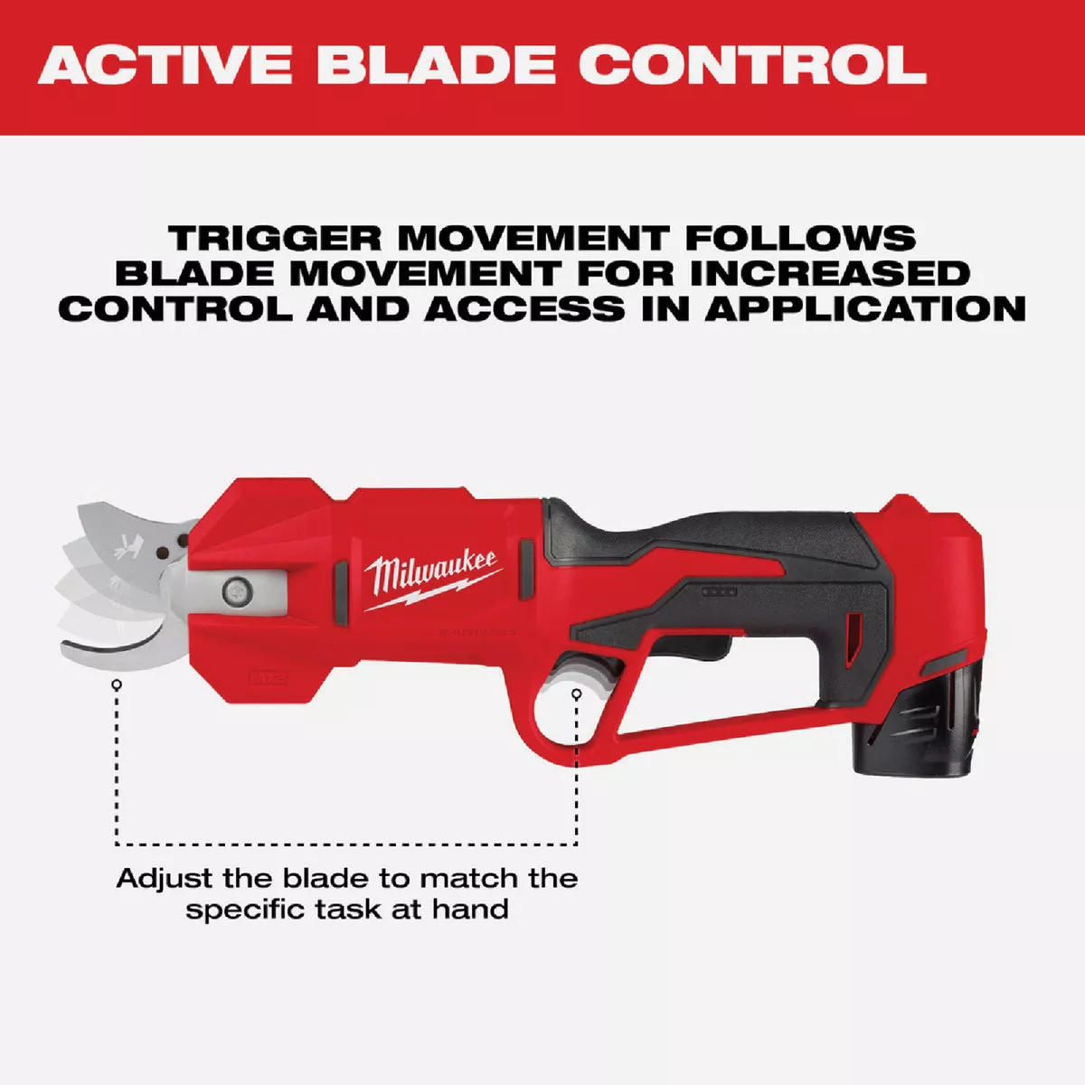 Milwaukee M12 Brushless Cordless Pruning Shears (Tool Only) - photo 5