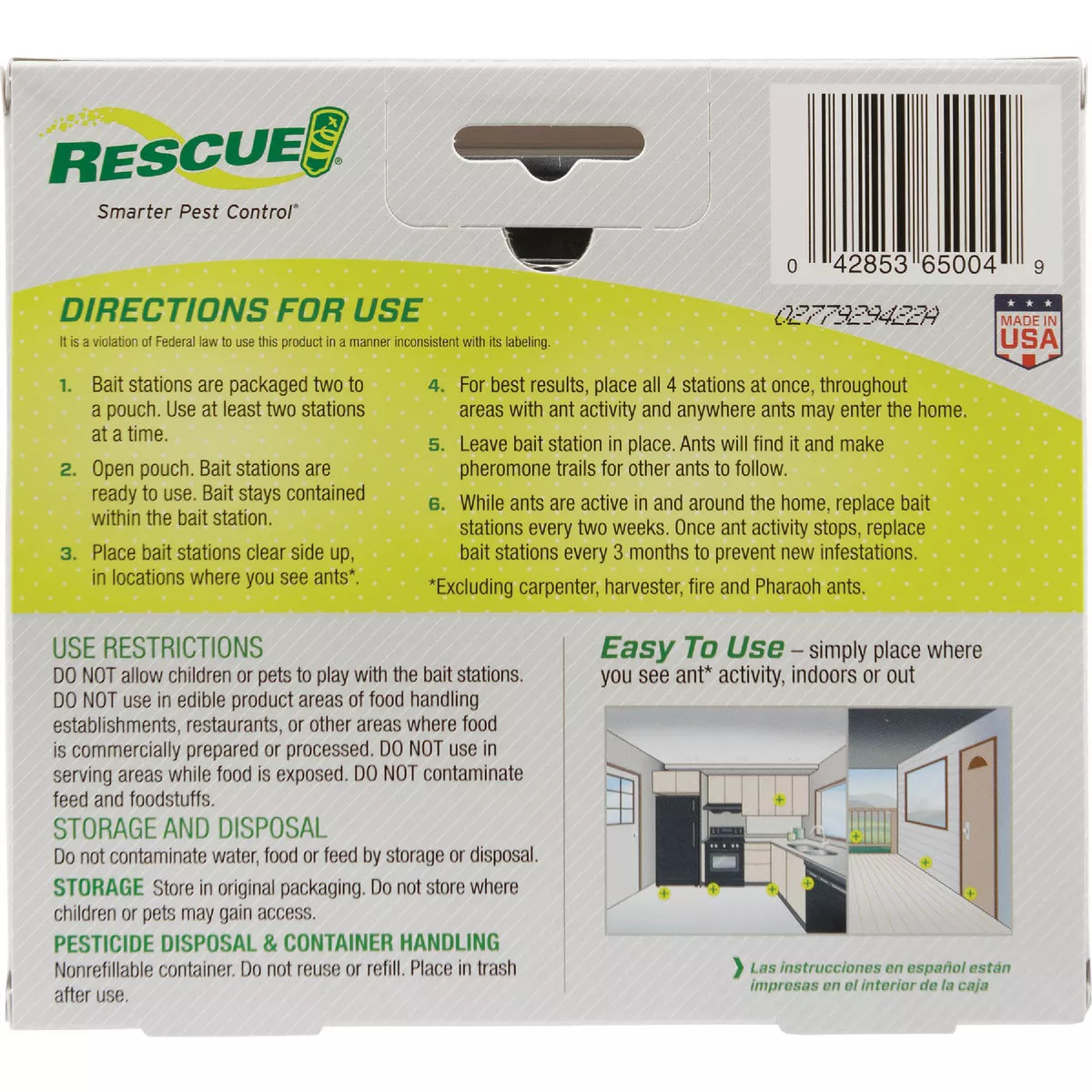 Rescue Ant Bait Station (4-Pack) - photo 4