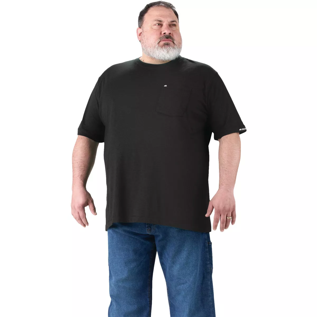 Berne Performance Men's 4XL Black Short Sleeve Pocket T-Shirt - photo 2