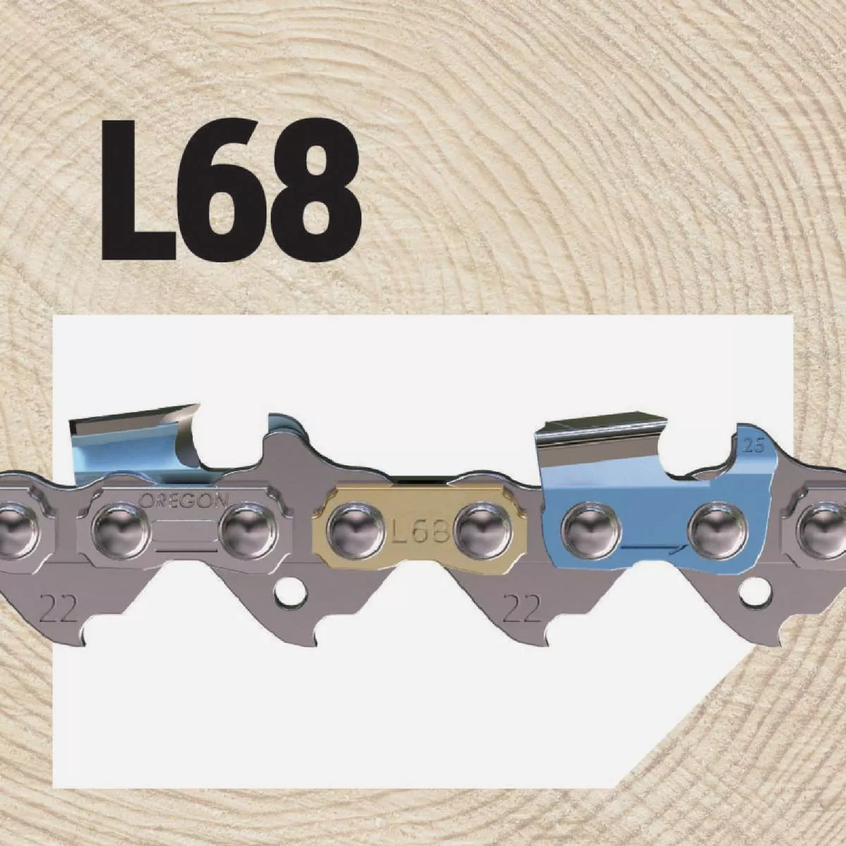 Oregon L68 ControlCut Chainsaw Chain for 18 in. Bar - 68 Drive Links - fits Several Stihl models - photo 6