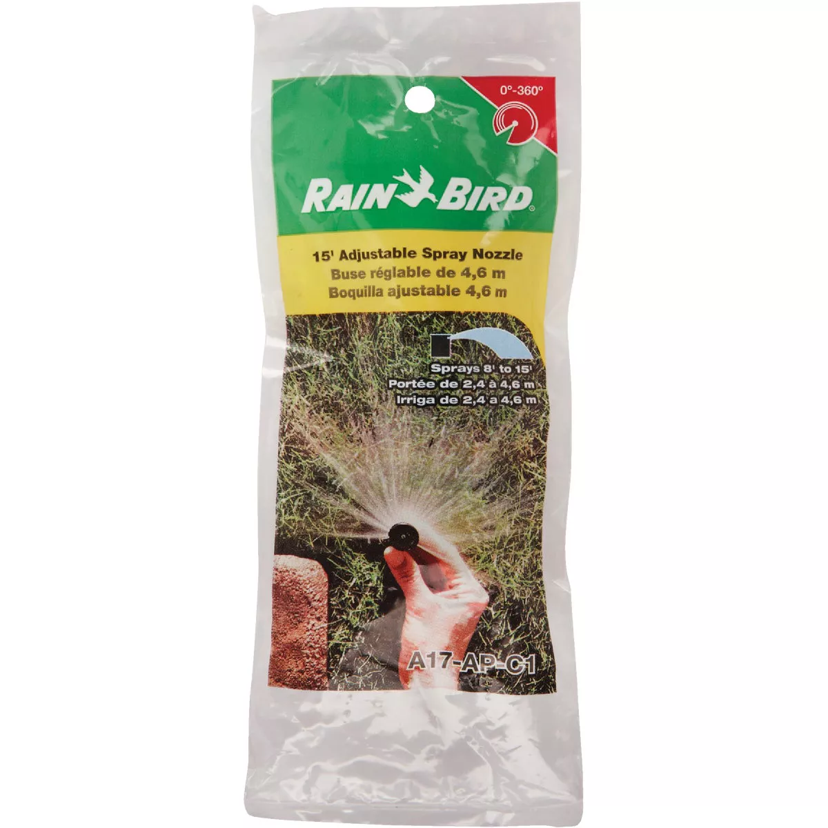 Rain Bird Adjustable Up to 330 Deg. Plastic Shrub Head - photo 2