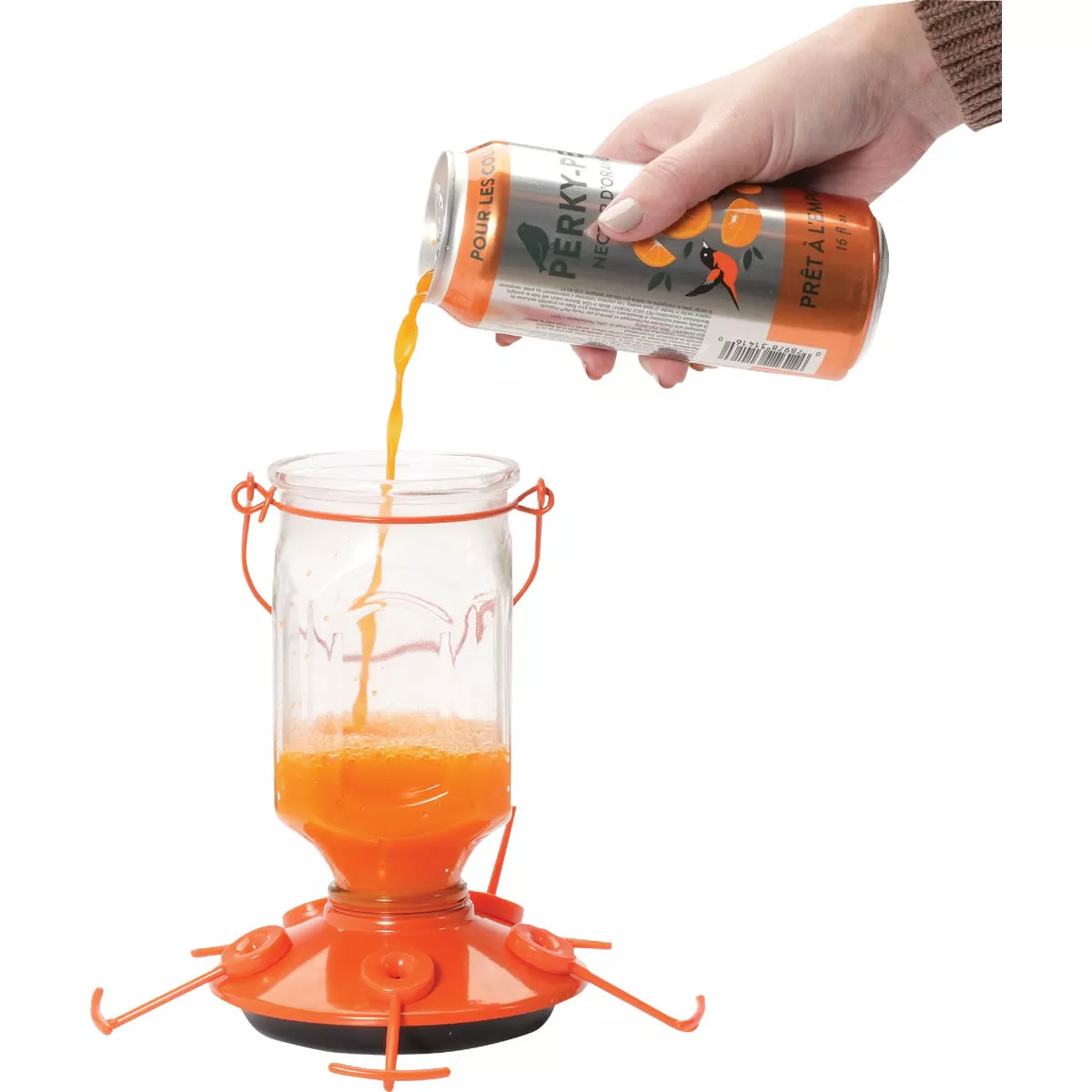 Perky-Pet 16 Oz. Orange Ready To Use Liquid Oriole Nectar - photo 3