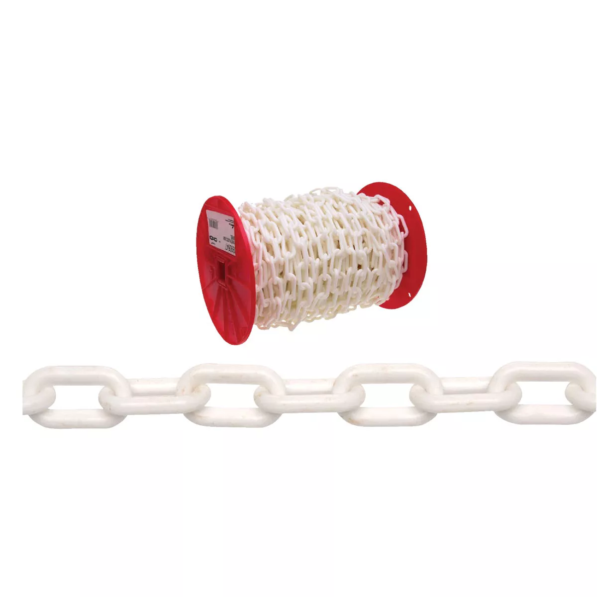 Campbell #8 White 60 Ft. Plastic Chain