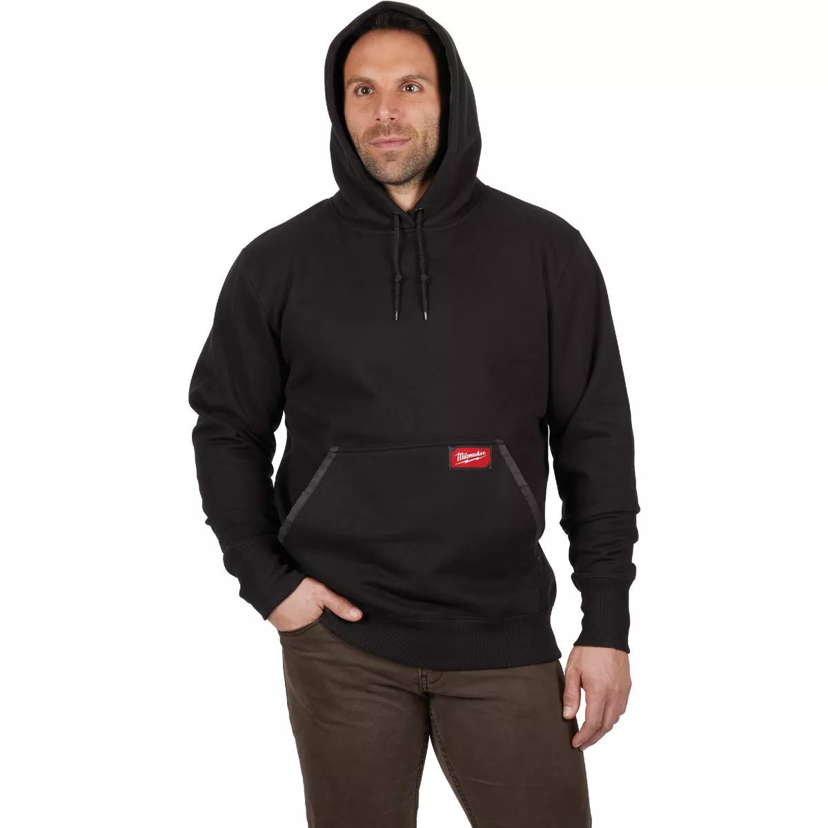 Milwaukee Large Black Heavy-Duty Pullover Hooded Sweatshirt - photo 4