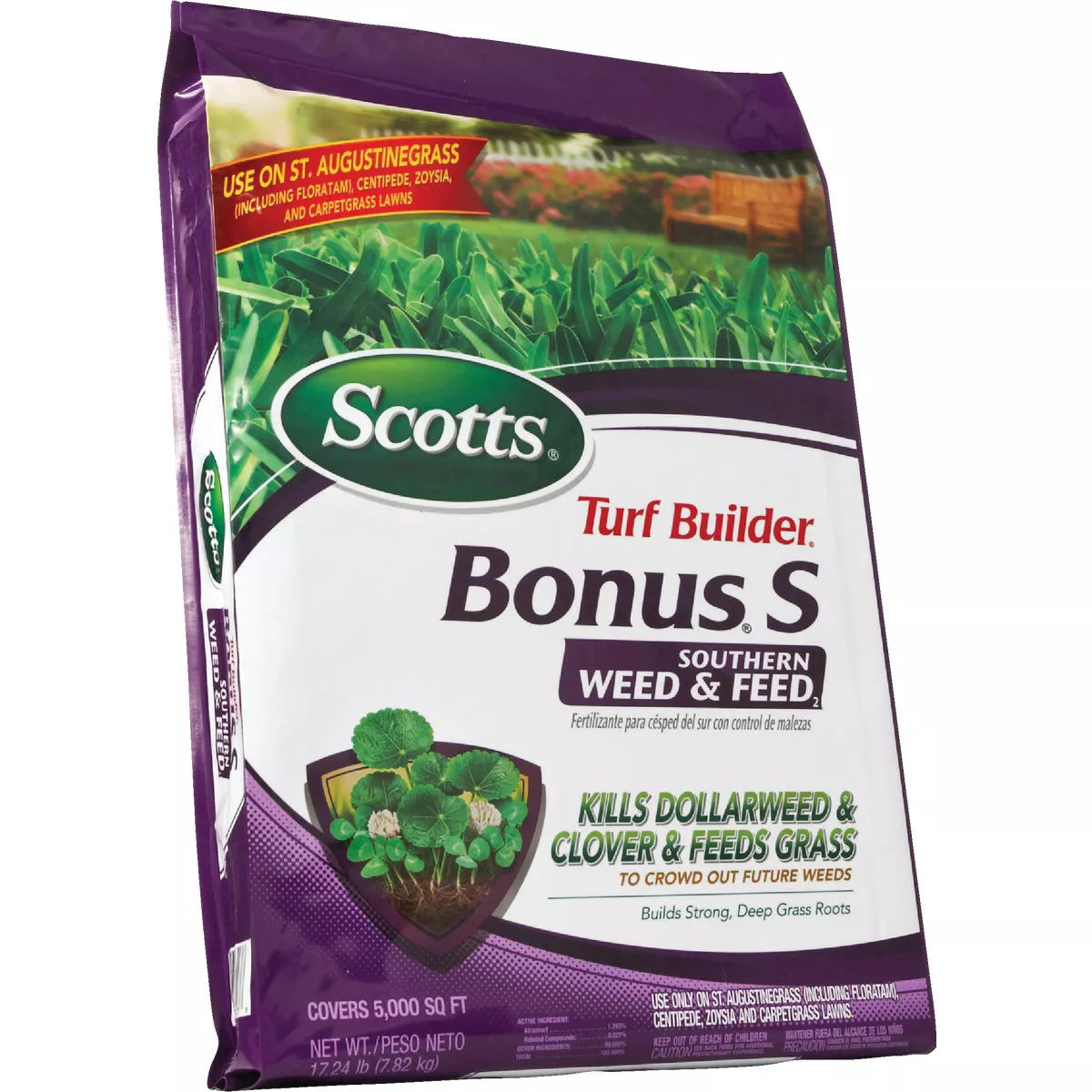 Scotts Turf Builder Bonus S Southern Weed & Feed2 18.62 Lb. 5000 Sq. Ft. Weed Killer Plus Lawn Fertilizer - photo 10