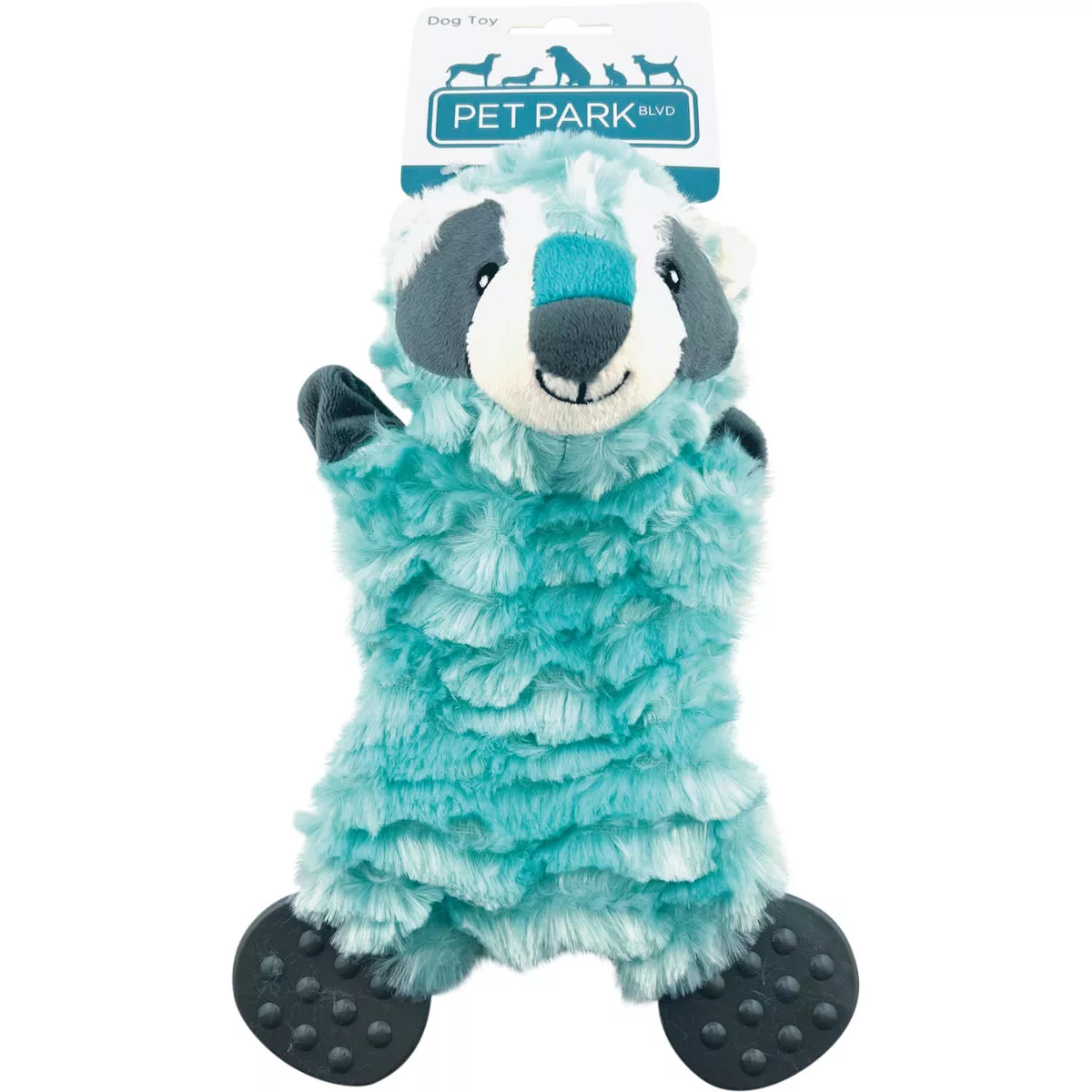 Boss Pet Pet Park Blvd Flatties Raccoon Dog Toy - photo 2