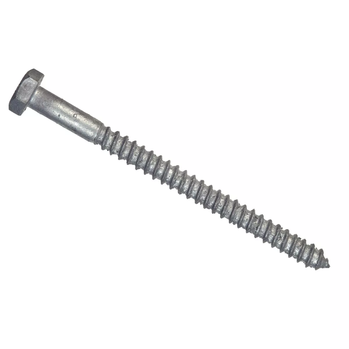 Hillman 3/8 In. x 1-1/2 In. Galvanized Hex Lag Screw (100-Count)