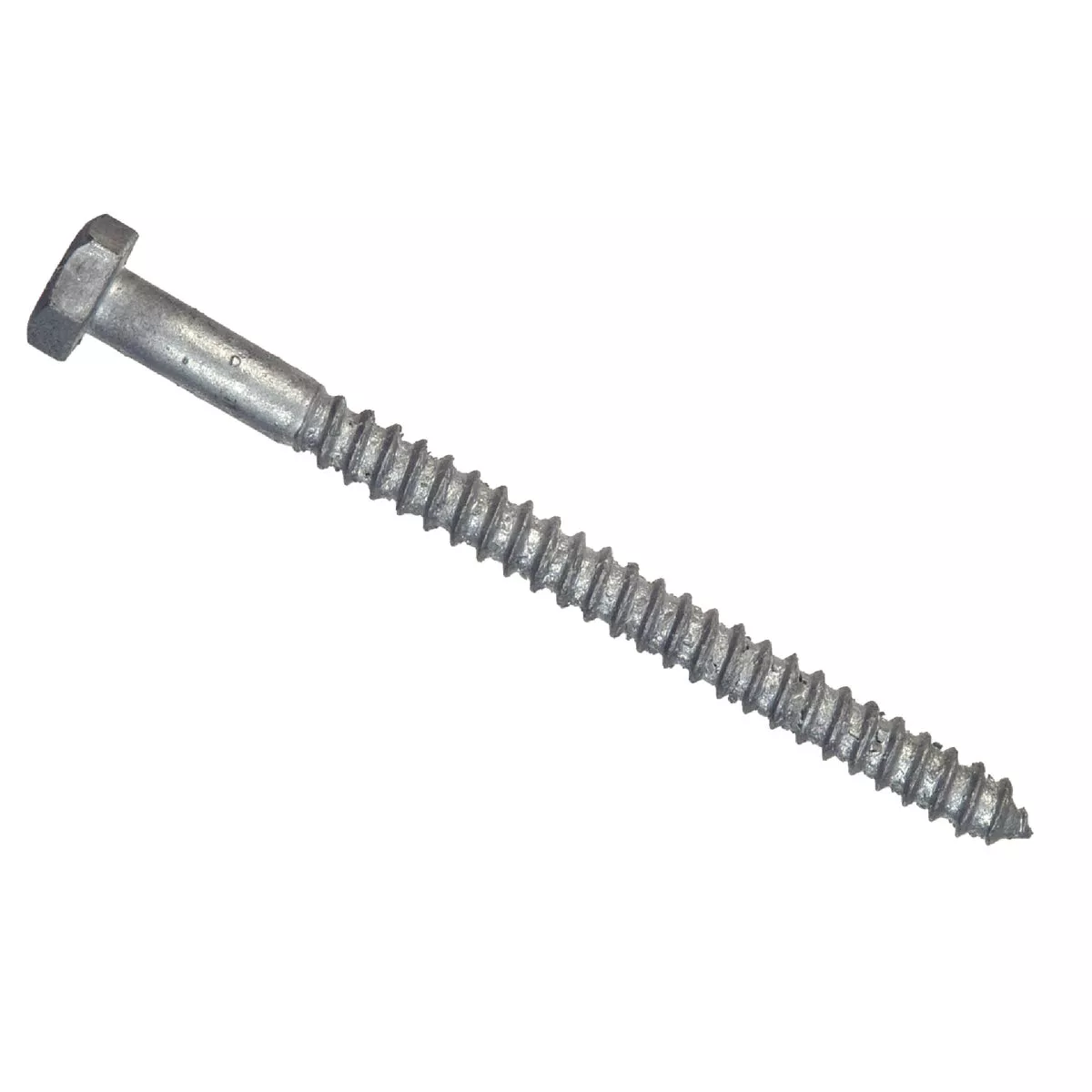 Hillman 1/2 In. x 5 In. Galvanized Hex Lag Screw (25 Ct.)