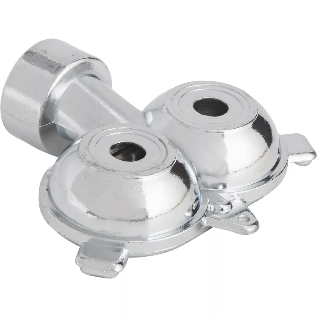 Best Garden Metal 30 Ft. Dia. Twin Spot Stationary Sprinkler, Metallic - photo 3